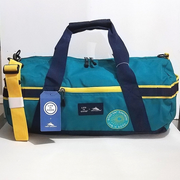 High Sierra Life Is Good Cargo Duffle Bag - Picture 16 of 16